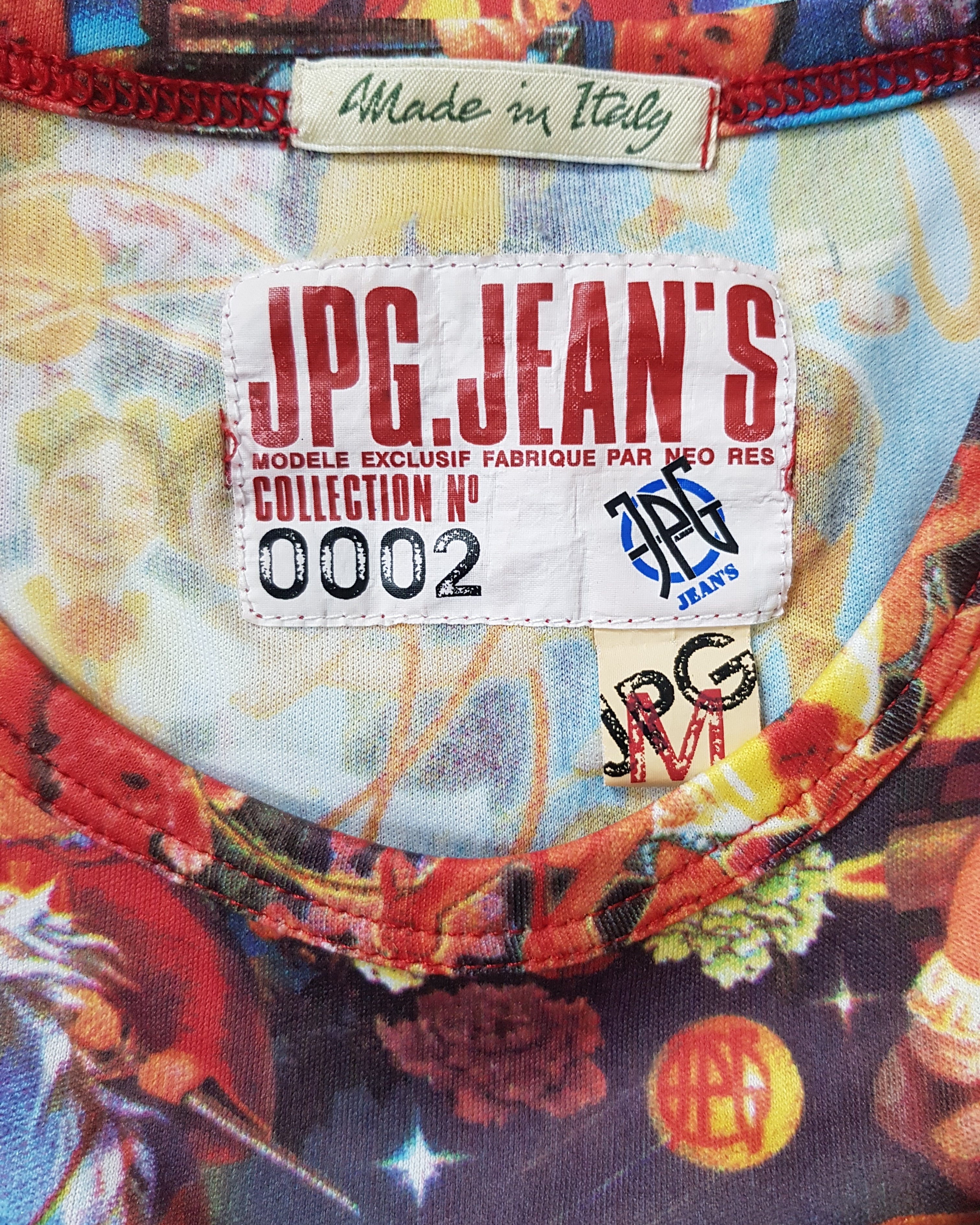JEAN PAUL GAULTIER Chinese propaganda Top 1990