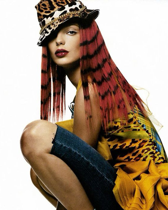 CHRISTIAN DIOR by John Galliano leopard hat AW 2004