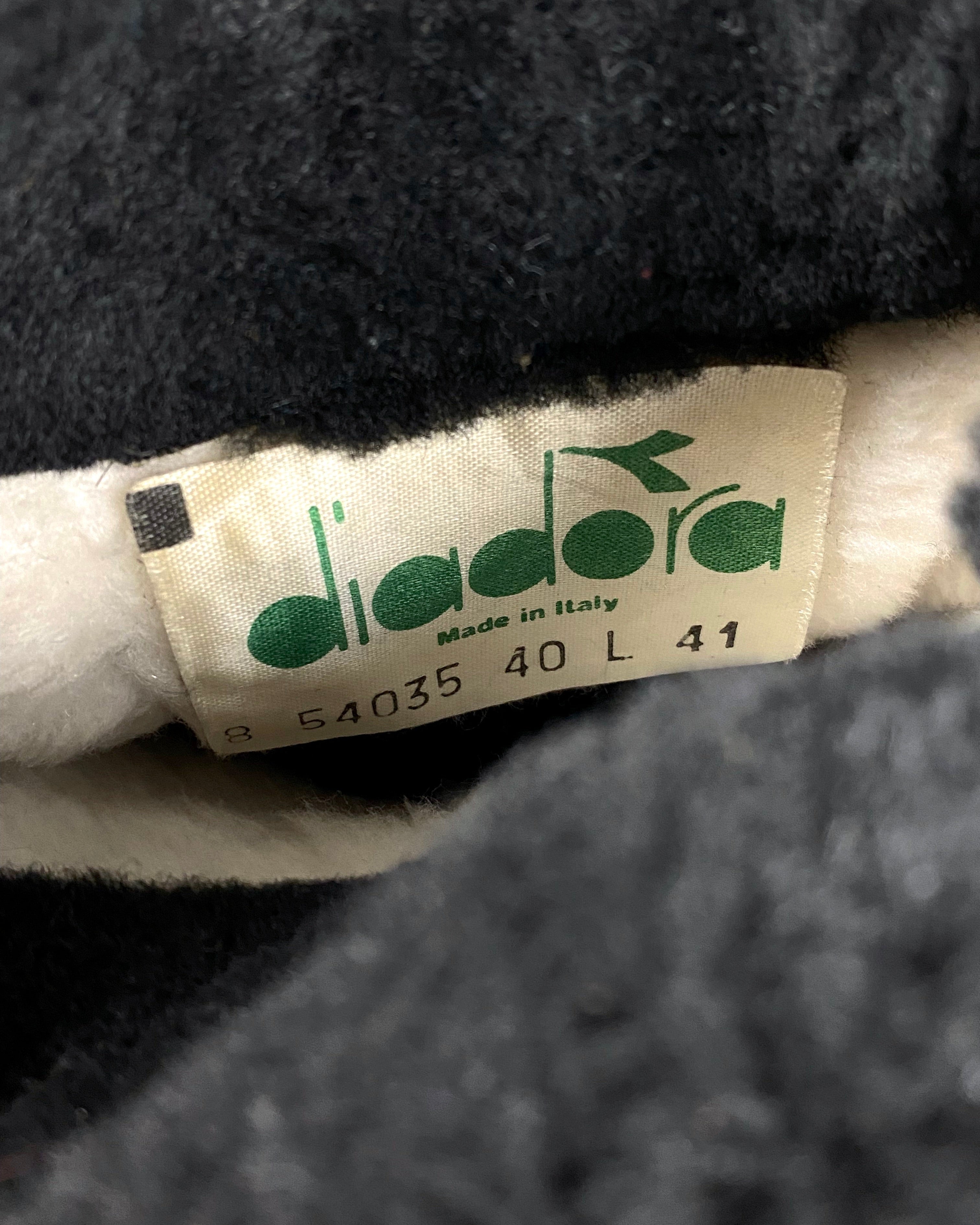 DIADORA Rare Yeti Black Boots Pristine Circa 1970